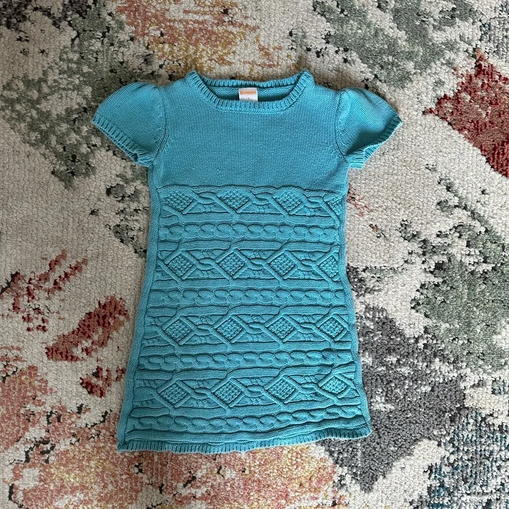 Gymboree Sweater Dress Size 4 Girl 100% Cotton GUC